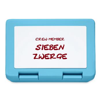 CREW_MEMBER_7Dwarfs - Brotdose - Saphirblau - Vorne