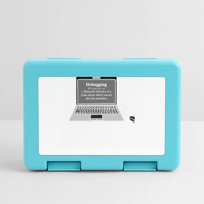 Drôle d’ordinateur debugging Programmeur Design Boîte à goûter