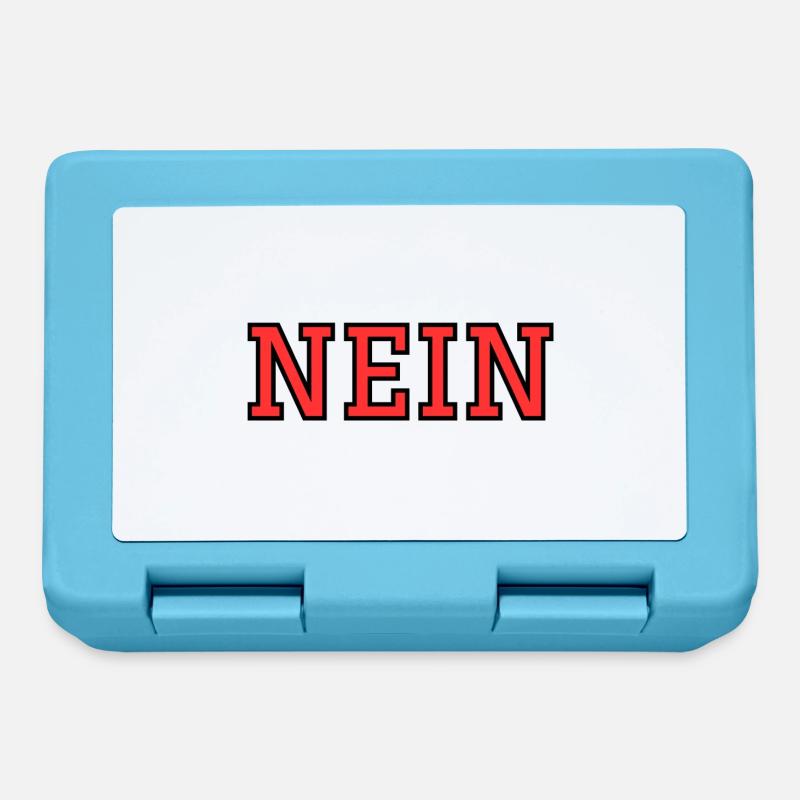 NEIN - Brotdose - Saphirblau
