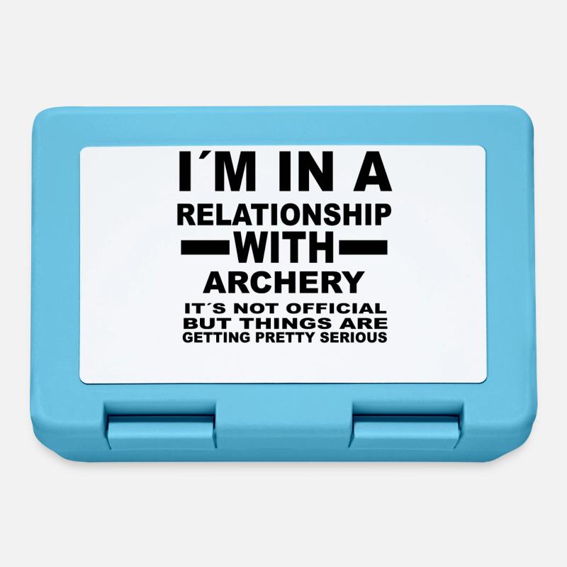 relation avec ARCHERY - Boîte à goûter - bleu saphir