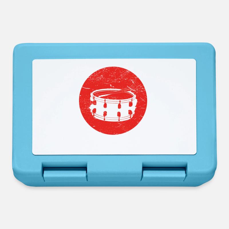 Gift drums drum drum - Lunchbox - sapphire blue