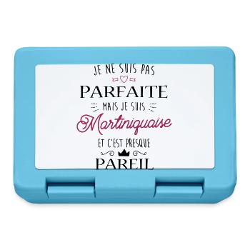 Martiniquaise Parfaite - Boîte à goûter - bleu saphir - Devant