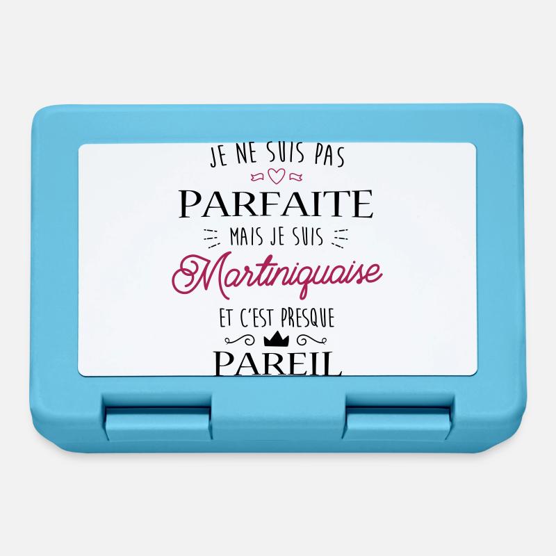 Martiniquaise Parfaite - Boîte à goûter - bleu saphir