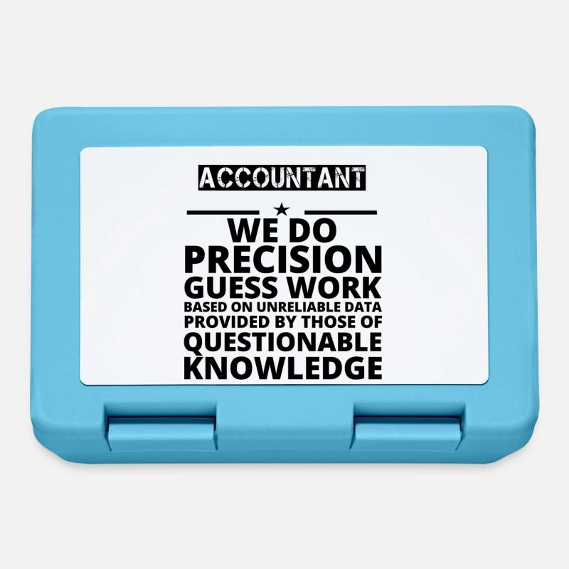 gift problem precision job ACCOUNTANT - Brotdose - Saphirblau