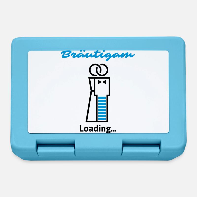 Groom Loading ... - Lunchbox - sapphire blue