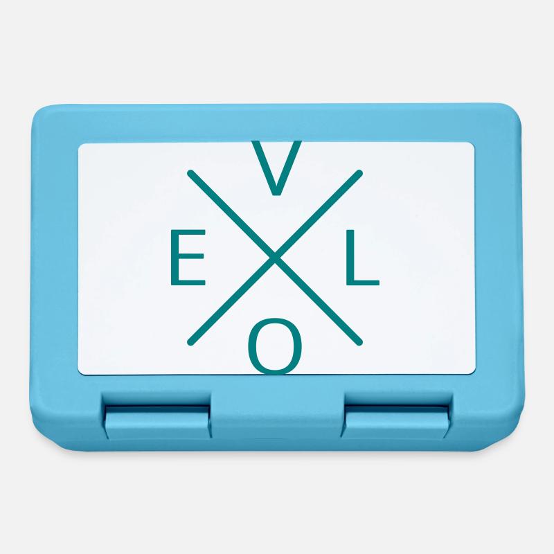 Velo - Boîte à goûter - bleu saphir