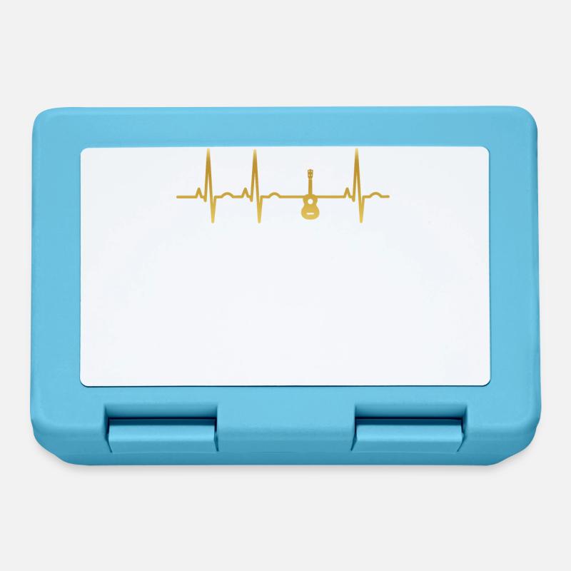 évolution EKG rythme cardiaque GUITARE GUITARE - Boîte à goûter - bleu saphir