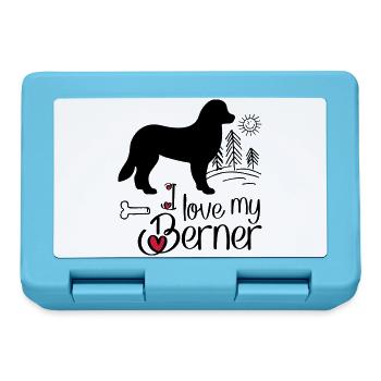 Bernersennehund - Lunchbox - sapphire blue - Front