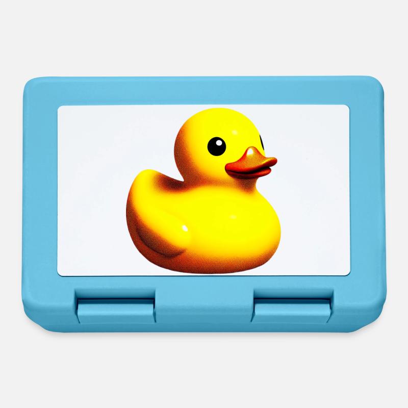 Duckling Duck Duck Duck - Lunchbox - sapphire blue