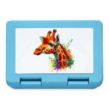 Giraffe - Brotdose - Saphirblau - Vorne