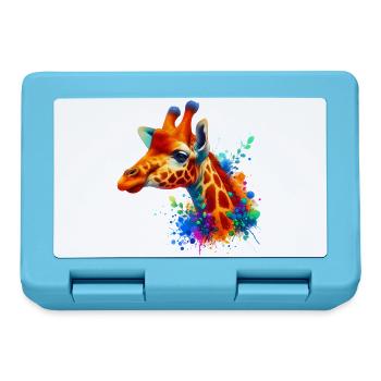 Giraffe - Brotdose - Saphirblau - Vorne