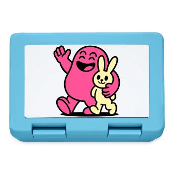 Happy Friends! - Lunchbox - sapphire blue - Front