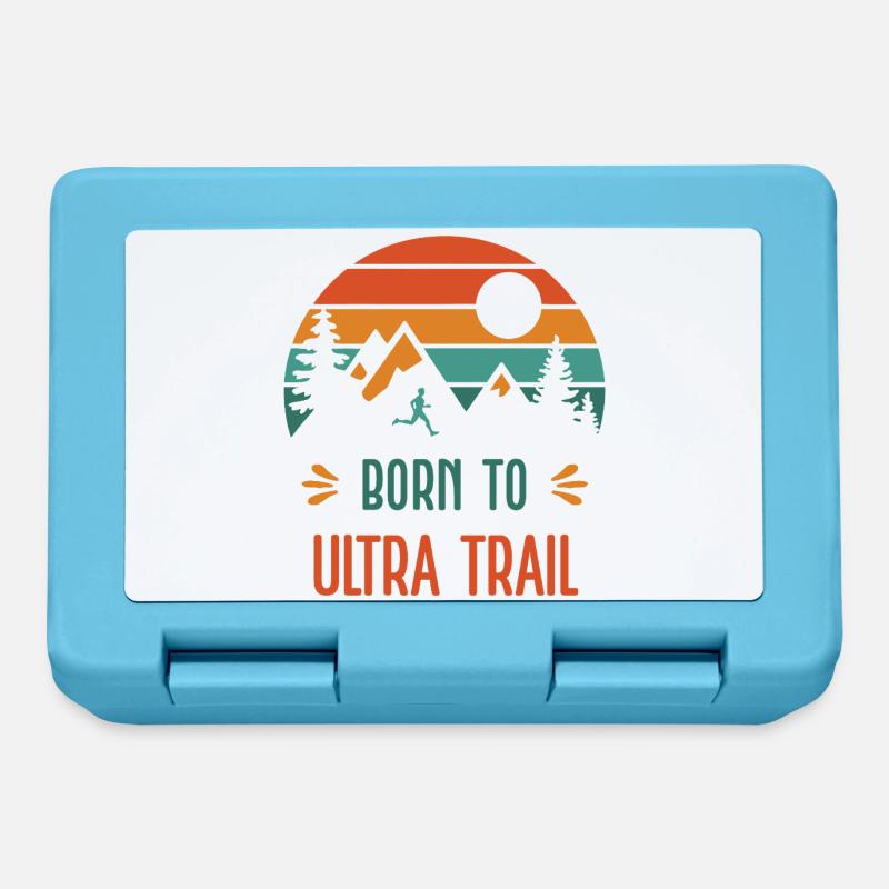 Né pour l’Ultra Trail - Boîte à goûter - bleu saphir
