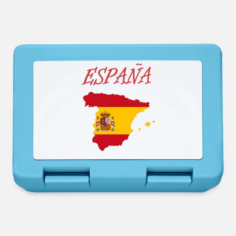 Spain Design - Lunchbox - sapphire blue
