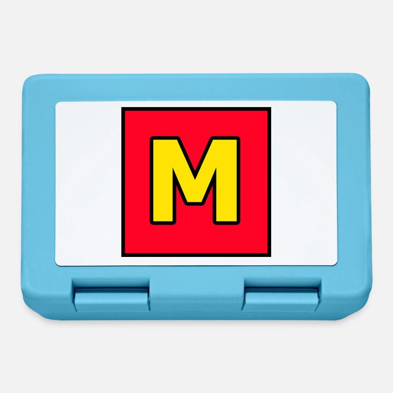 Mario - Boîte à goûter - bleu saphir