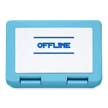 ich mag es offline - Brotdose - Saphirblau - Vorne