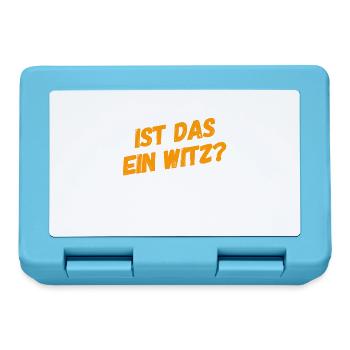 soll das lustig sein? - Brotdose - Saphirblau - Vorne