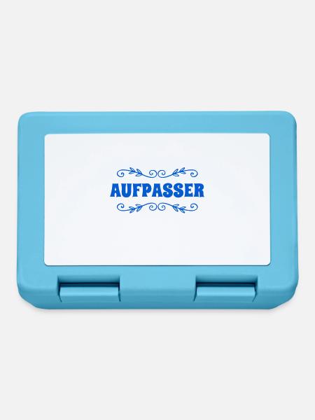 Aufpasser - Brotdose - Saphirblau