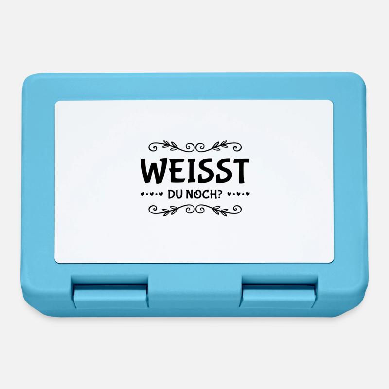 weißt du noch damals? - Brotdose - Saphirblau