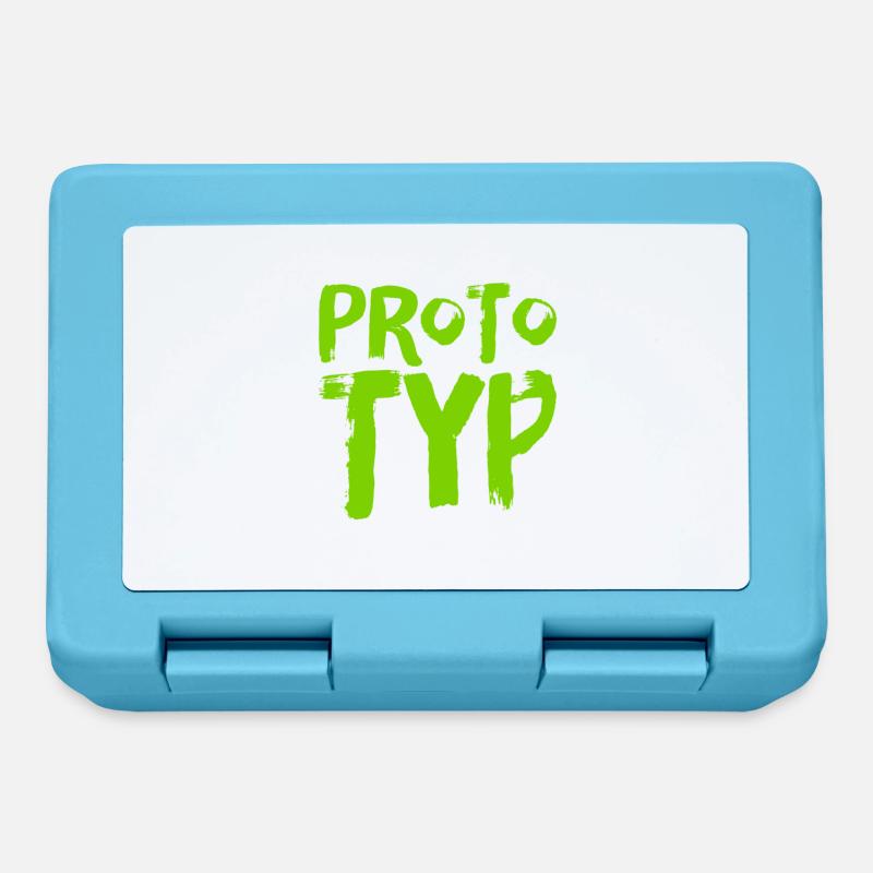 a prototype - Lunchbox - sapphire blue