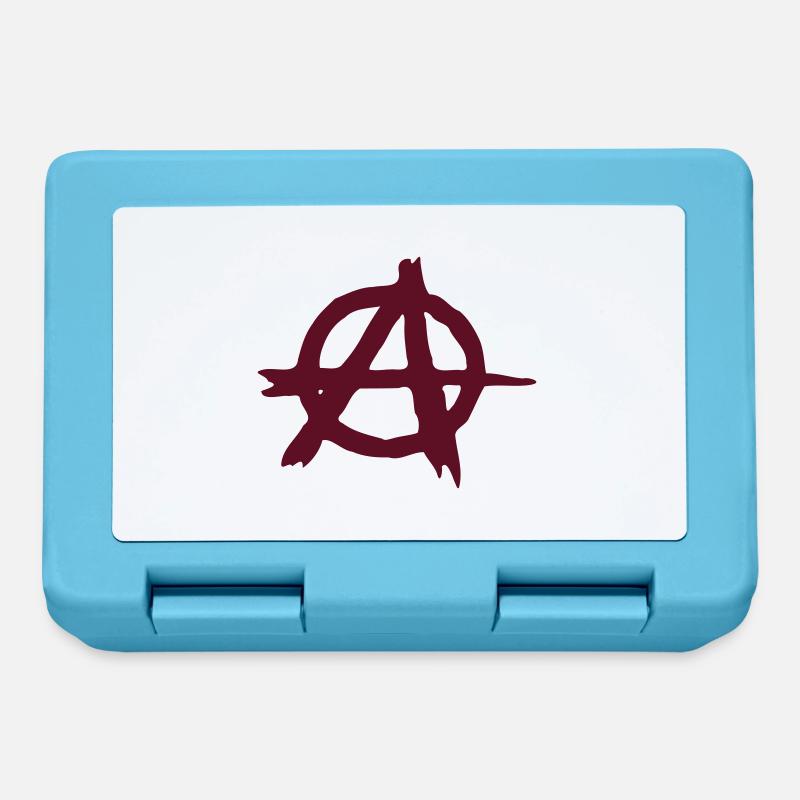 anarchy - Boîte à goûter - bleu saphir