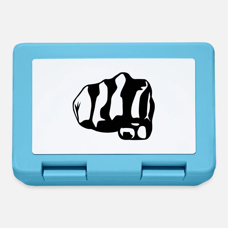 Fist - Boîte à goûter - bleu saphir