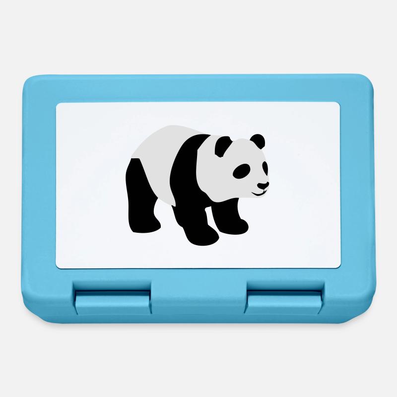 Panda - Brotdose - Saphirblau