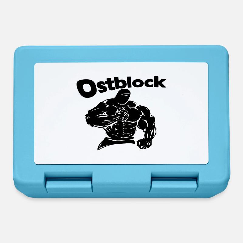 ostblock - Brotdose - Saphirblau