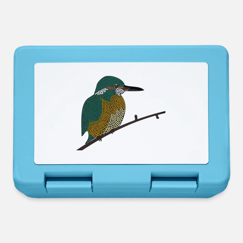 Eisvogel - Brotdose - Saphirblau