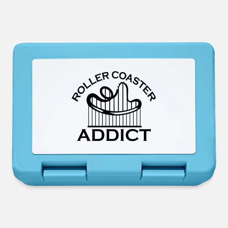 Rollercoaster Roller Coaster - Lunchbox - sapphire blue