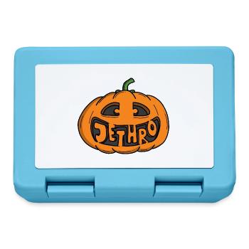 Jethro Halloween Kürbis - Brotdose - Saphirblau - Vorne