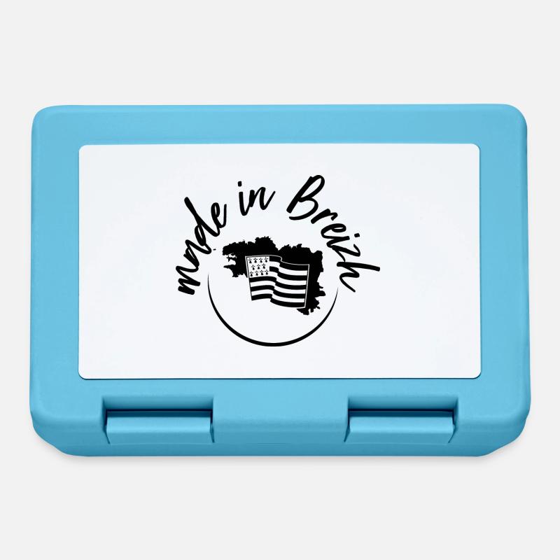 made in breizh - Boîte à goûter - bleu saphir
