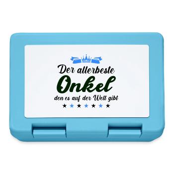 Best Uncle of All - Lunchbox - sapphire blue - Front