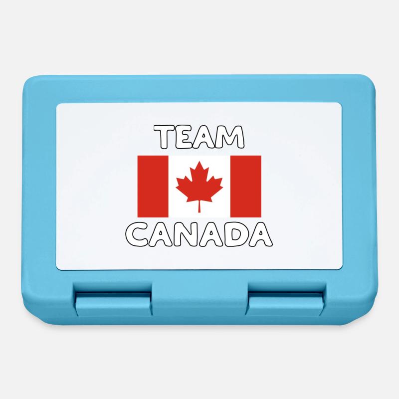 TEAM CANADA - Boîte à goûter - bleu saphir