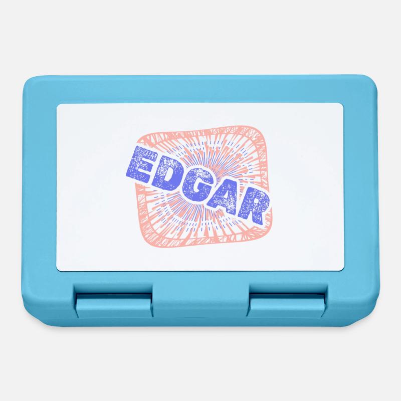 Edgar - Brotdose - Saphirblau