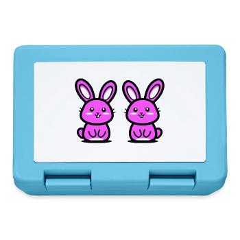 Easter Bunny Easter - Lunchbox - sapphire blue - Front
