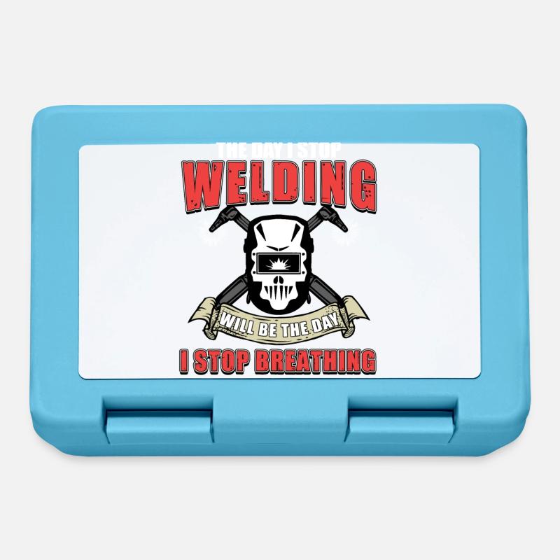 Welding - Lunchbox - sapphire blue