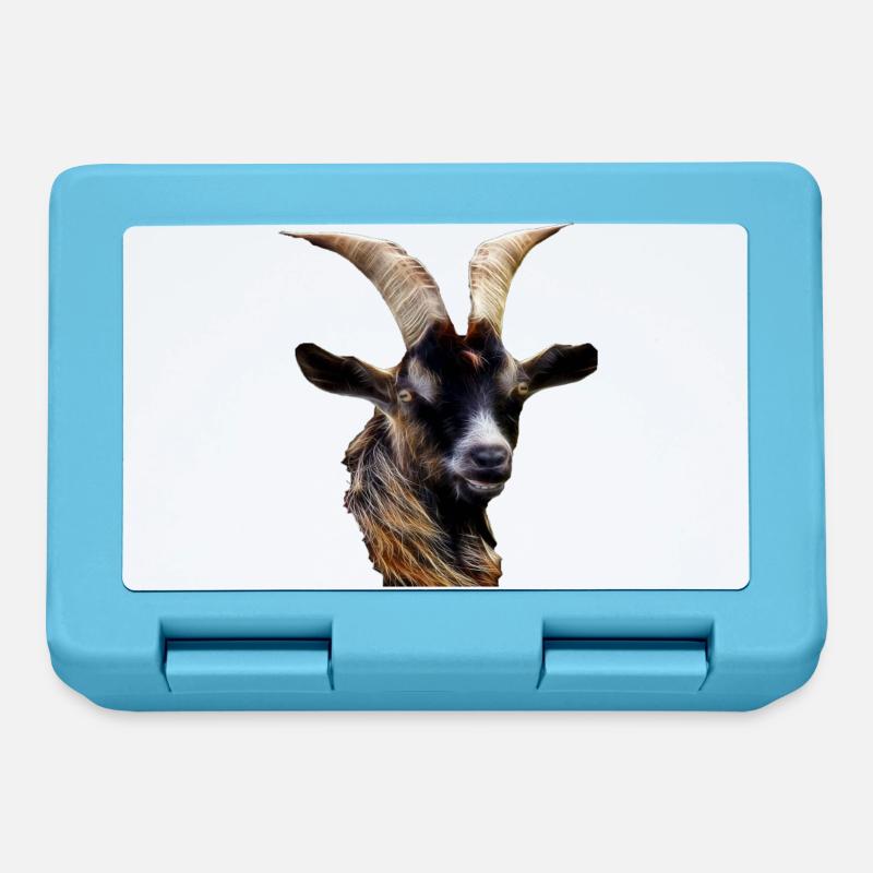 GOAT WIDDER STEINBOCK - Lunchbox - sapphire blue