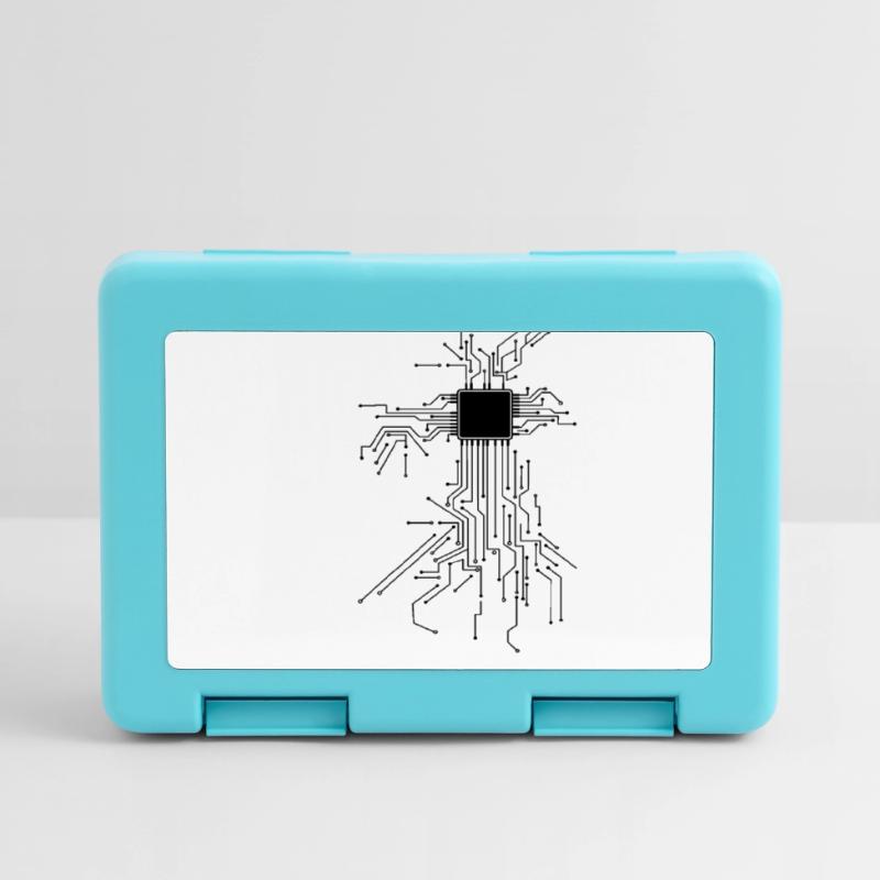 CPU Technik Nerd Computerchip Programmierer Brotdose