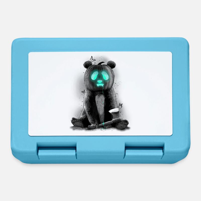 PANDALOWEEN - Boîte à goûter - bleu saphir