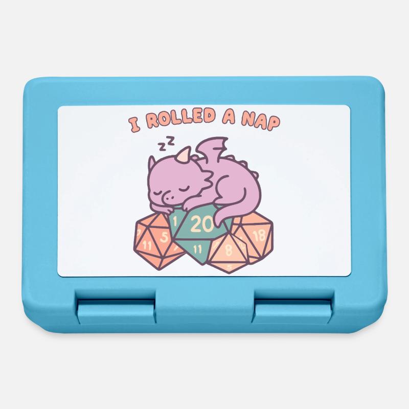 Sieste Rolling Dragon - Boîte à goûter - bleu saphir