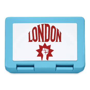 London - Brotdose - Saphirblau - Vorne