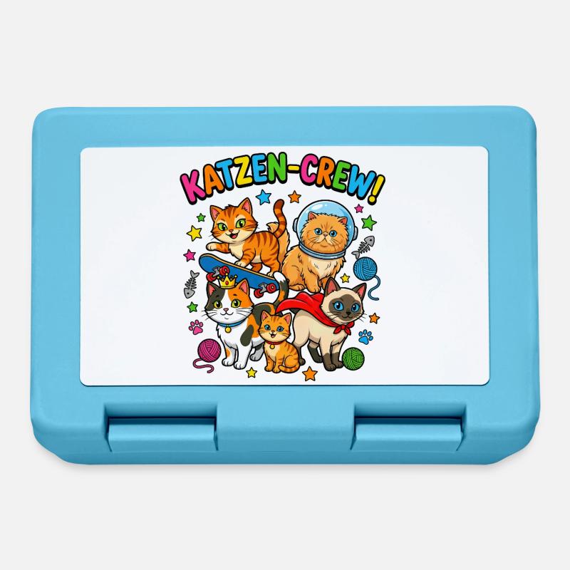 CatsCrew Skate Space - Lunchbox - sapphire blue