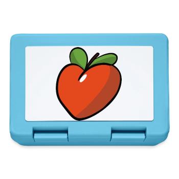 Peche_coeur - Boîte à goûter - bleu saphir - Devant