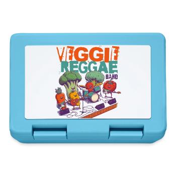 VEGGIE REGGAE BAND - Brotdose - Saphirblau - Vorne