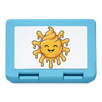 Soft-Serve Sun – Melting Sunshine - Brotdose - Saphirblau - Vorne