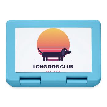 Long Dog Club - Brotdose - Saphirblau - Vorne