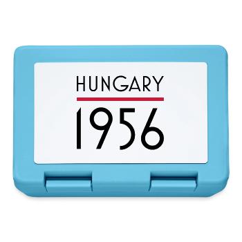 Hungary 1956 - Boîte à goûter - bleu saphir - Devant