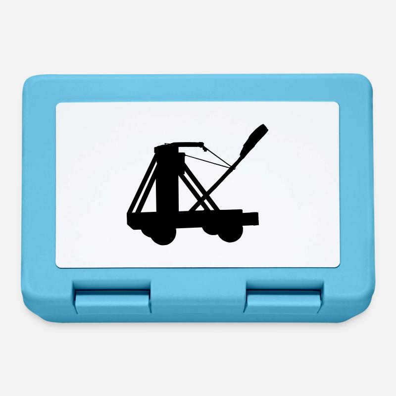 Catapulte - Boîte à goûter - bleu saphir