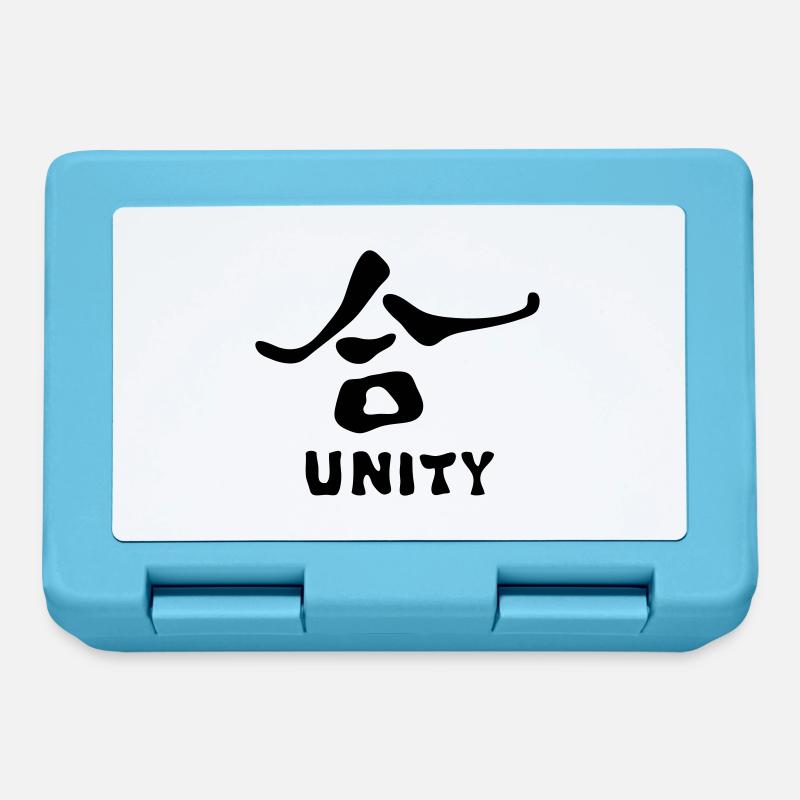 feng shui symbol unity union unite - Lunchbox - sapphire blue